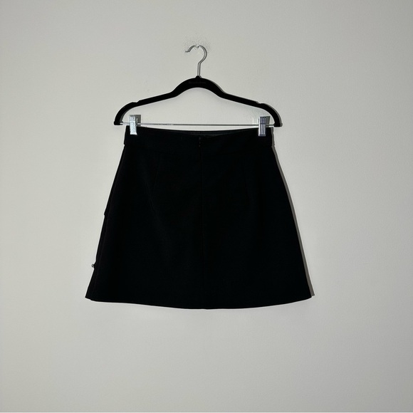 Zara basic mini black skirt with beads size M - Picture 2 of 3